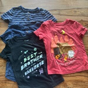 Cat & Jack and Old Navy T shirts
